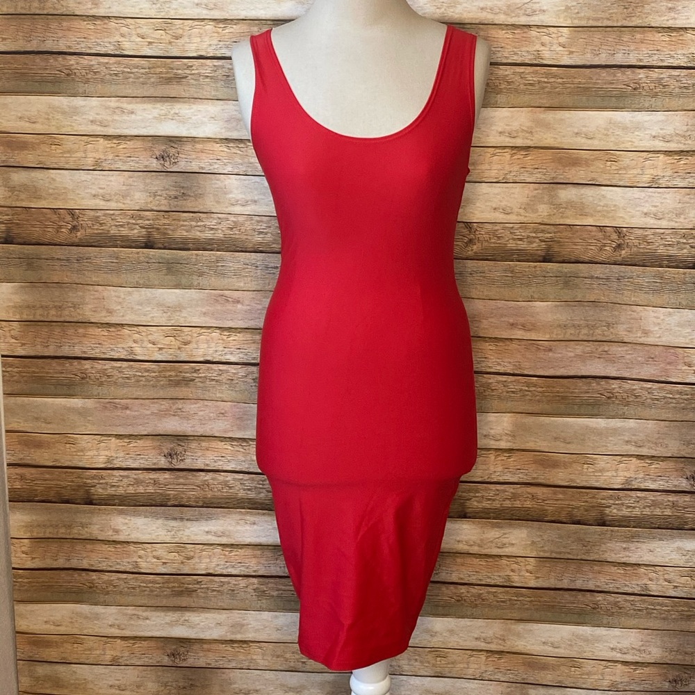 Fashion Nova| Bodycon Dress| Red| Small